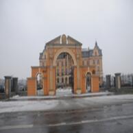 Widok Pałacu od strony ul. Okrężnej
